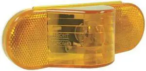 GROTE 52193 Economy Oval Side Turn/Marker Lamp