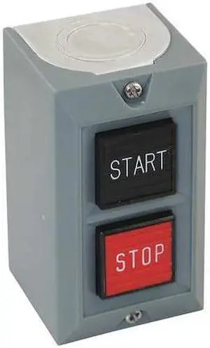 DAYTON 20C793 Push Buttn Cntrl Station,Start/Stop,25mm