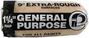PREMIER PR115C9 9" Paint Roller Cover, 1-1/4" Nap, Polyester