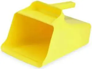 REMCO 65506 Mega Hand Scoop,Poly,128 Oz,Yellow