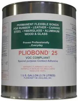 PLIOBOND PC-425-LV Contact Cement, 25 Series, Tan, 1 gal, Can