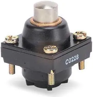 TELEMECANIQUE SENSORS ZCKD10 Limit Switch Head,Plunger,Top,0.93 In