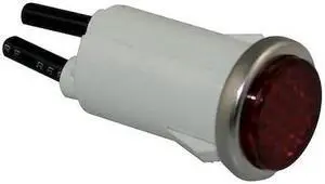 DAYTON 22NY44 Flush Indicator Light,Red,24V