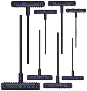 EKLIND 64908 8 Piece Metric T-Shape Hex Key Set, 64908 EKLIND 64908 8 Piece Metric T-Shape Hex Key Set, 64908