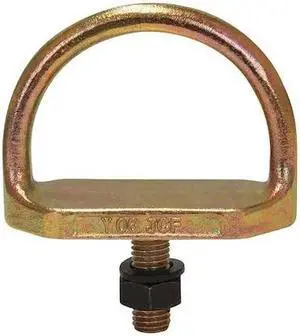 CONDOR 30HG83 D-Ring Bolt Anchor,425 lb.