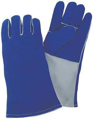 CONDOR 4TJX5 Condor Welding Gloves, Gauntlet Cuff, Wing Thumb, Standard