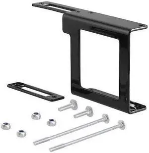 CURT 58001 Easy-Mount Bracket for 4 or 5-Way Flat, Size (In.): 2"