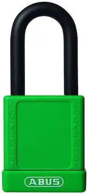 ABUS 74/40 KD GREEN Lockout Padlock,KD,Green,1-3/4"H