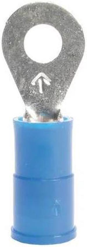 3M RV14-6Q 16-14 AWG Vinyl Ring Terminal #6 Stud PK25