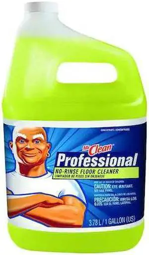 MR. CLEAN 25045 Floor Cleaner, 1 gal, Jug, Concentrated, Liquid, 4 PK