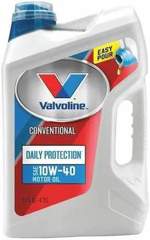 VALVOLINE 881157 Conventional Motor Oil, 10W-40, 5 Qt.