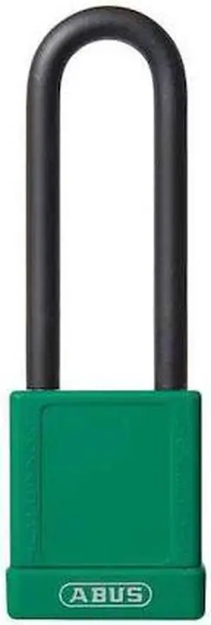 ABUS 74HB/40-75 KD GREEN Lockout Padlock,KD,Green,1-3/4"H