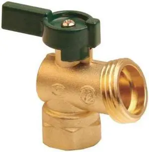 ZORO SELECT 6PEA3 Boiler Drain Valve,Quarter Turn,3/4 In
