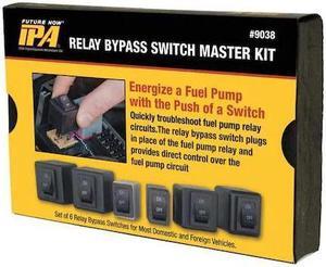 Fuel Pump Relay Bypas Master Kit, 6 Pc IPA 9038