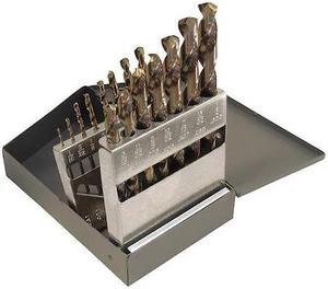 WESTWARD 401J96 15pc. 135 Degrees Drill Bit Set