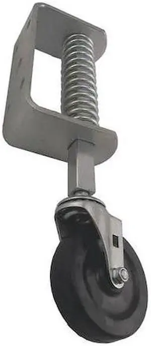 ZORO SELECT 32J781 Gate Cstr,Rubbr,3in,125lb,1/4in Plt Thck