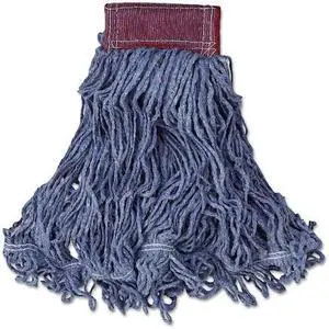 RUBBERMAID COMMERCIAL FGD25306BL00 Super Stitch Blend Mop Head, Large,