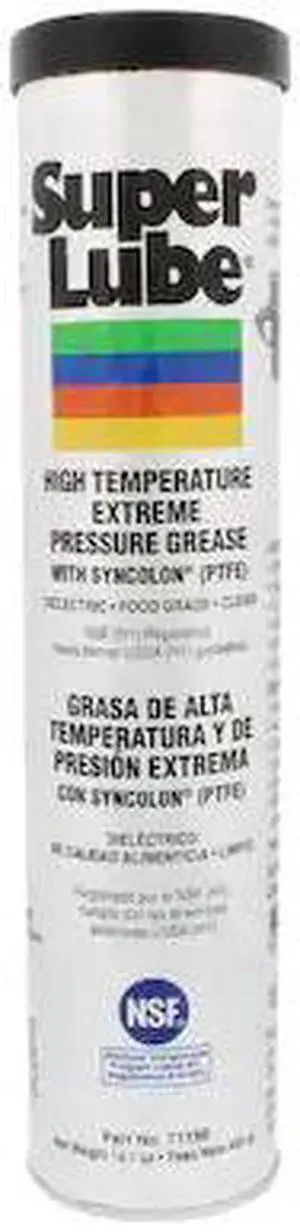 SUPER LUBE 71150 400g Translucent White High Temperature EP Grease Cartridge