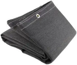 WILSON 36164 Welding Blanket, Vermiculite Coated Fiberglass, 10 ft L., 10 ft