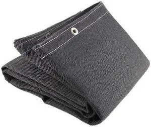 WILSON 36318 Welding Blanket, Vermiculite Coated Fiberglass, 6 ft L., 8 ft W.,
