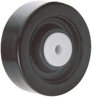 ZORO SELECT 1KA99 Caster Wheel,3000 lb.,4 D x 1-5/8In