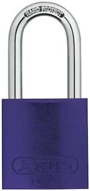 ABUS 72 HB/40-40 KAx6 Purple Lockout Padlock,KA,Purple,1-1/2"H,PK6