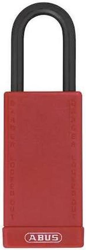 Abus Lockout Padlock,KA,Red,3"H  74LB/40 KA RED