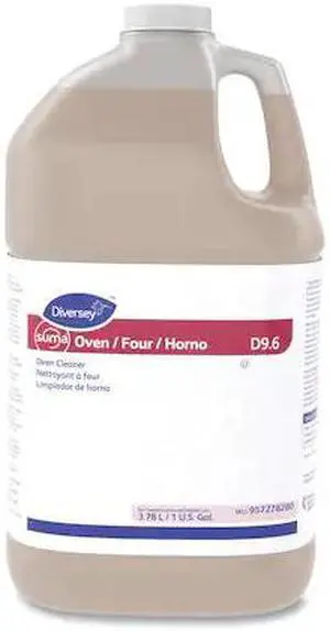 SUMA 957278280 Cleaners & Detergents, 1 Gal Jug, Foam, 4 PK