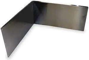MUSTEE 67.2424 24" W x 24" L x 12" H, Wall Mount, 304 Stainless Steel, Wall