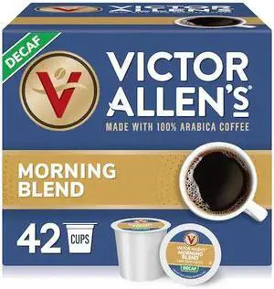 VICTOR ALLEN FG014583RV Victor Allen's Coffee Decaf Morning Blend, Light Roast,