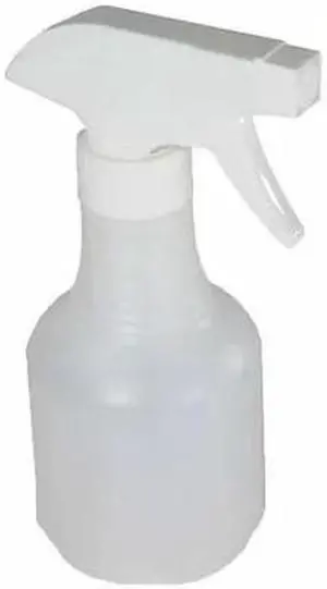 TOUGH GUY 120908 8 oz. White Trigger Spray Bottle, 12 Pack