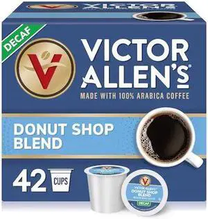 VICTOR ALLEN FG014582RV Victor Allen's Coffee Decaf Donut Shop Blend, Medium