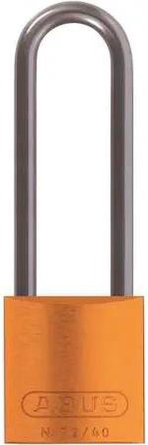 ABUS 72 HB/40-75 KA Orange Lockout Padlock,KA,Orange,1-1/2"H