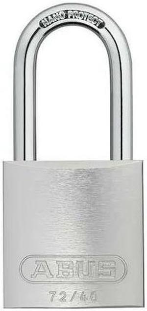 ABUS 72 HB/40-40 KD Silver Lockout Padlock,KD,Silver,1-1/2"H
