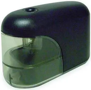 ZORO SELECT 2WFU2 Pencil Sharpener,Blk,Battery Operated