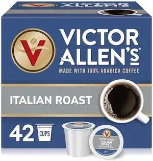 VICTOR ALLEN FG014600RV Victor Allen's Coffee Italian Roast, Dark Roast, 42