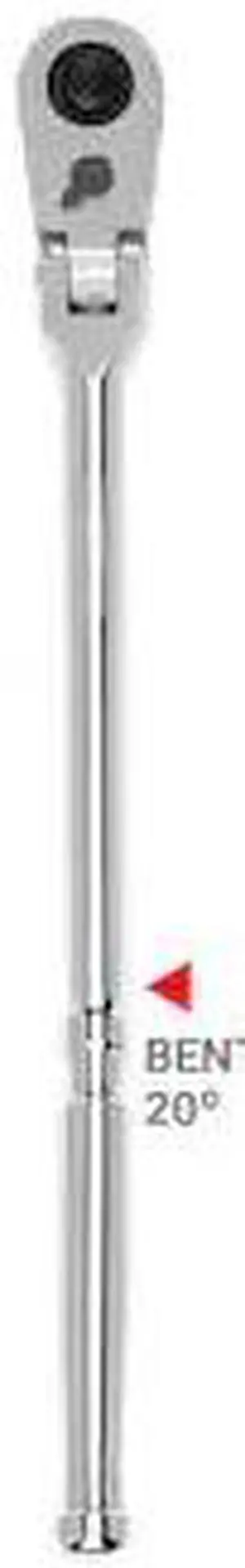 TEKTON SRH33214 1/2 Inch Drive x 14 Inch Flex Head Quick-Release Bent Handle