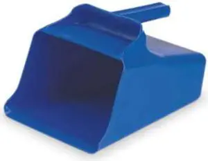 REMCO 65503 Mega Hand Scoop,Poly,128 Oz,Blue
