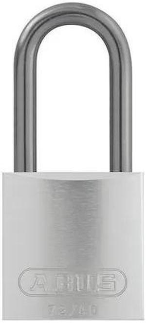 ABUS 72HB/40-40 KAx12 Silver Lockout Padlock,KA,Silver,1-1/2"H,PK12