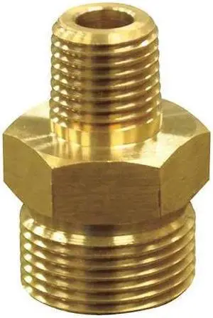 ZORO SELECT 1MDL6 Quick-Connect Plug,1/4 (M) x 22mm