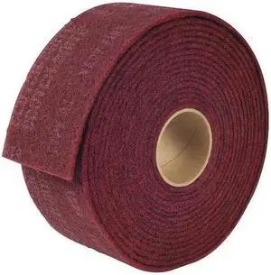 SCOTCH-BRITE LD-RL Abrasive Roll,6" W,Aluminum Oxide,PK2