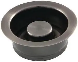 KINGSTON BRASS BS3003VN BS3003VN Garbage Disposal Flange, Black Stainless