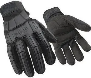 RINGERS GLOVES 163 Impact Resistant Gloves,Black,2XL,PR