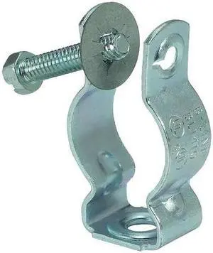 EATON B-LINE BL1410 Clamp, Conduit; EMT; Pipe; Strut Use, 3/4 in, Steel, Zinc