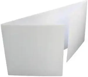 FLIPSIDE 19972-24 White Plastic Study Carrel Bulk, PK24
