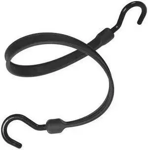 THE BETTER BUNGEE BBS24NBK Polystrap,Black,24 in. L,Nylon