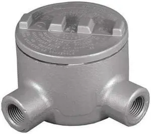 APPLETON ELECTRIC GRL100 Conduit Outlet Body,Iron,L