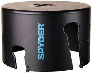 SPYDER 600043CF Hole Saw,Tungsten Carbide Tipped,4-1/8In