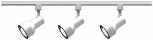 NUVO TK320 3-Light, R30, Step Cylinder Track Kit, 4 foot Track, White