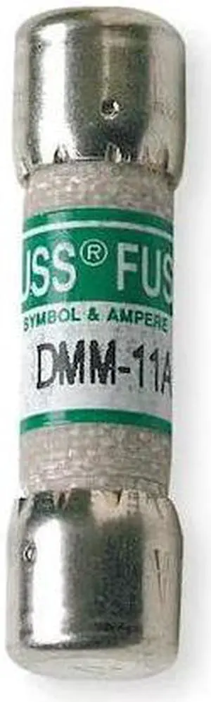 FLUKE Fluke-203403/11A Multimeter Fuse, 11A, Fast-Acting, 1000V AC, Cylindrical